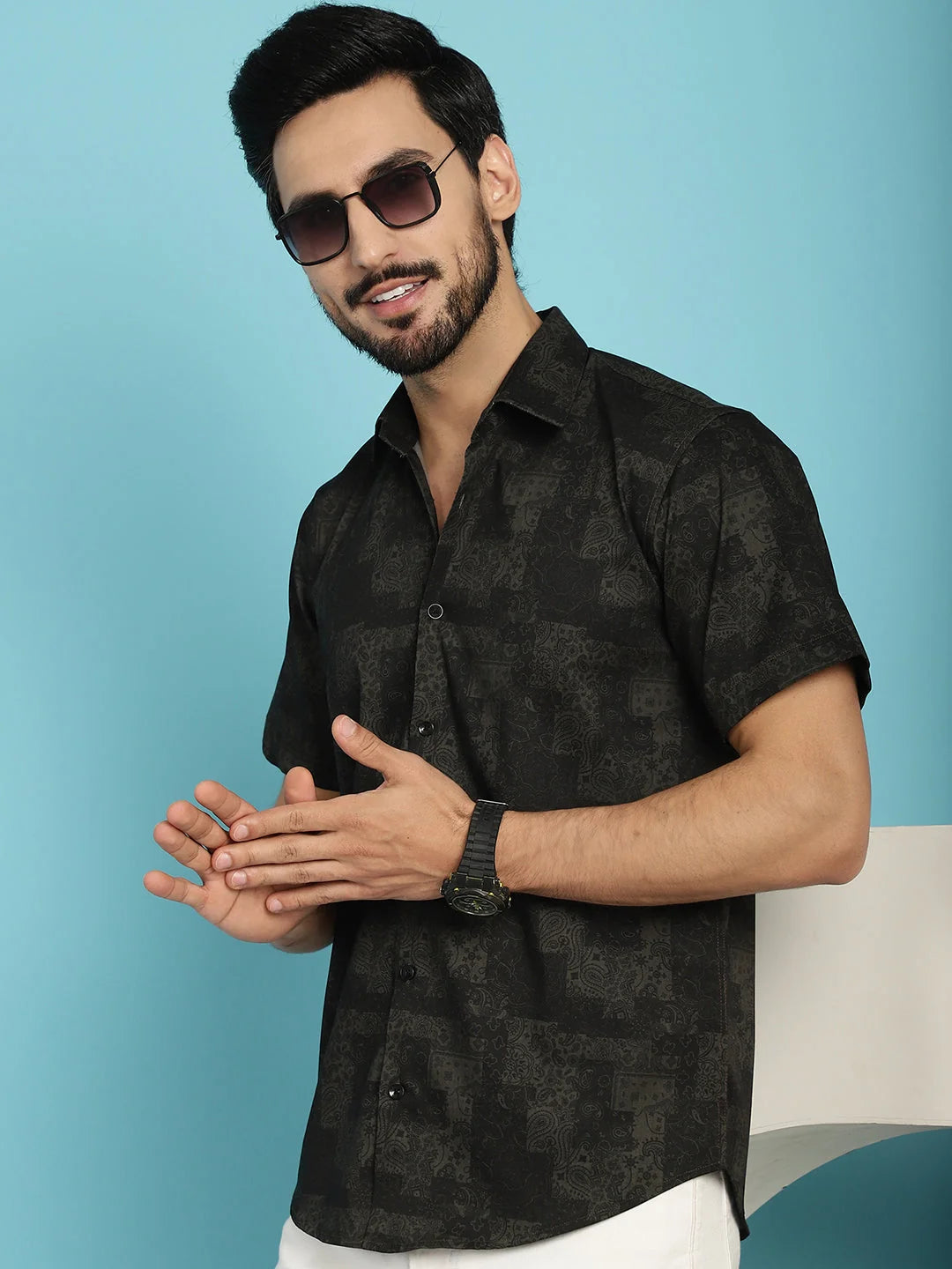 Printed Casual Styled In Shirt