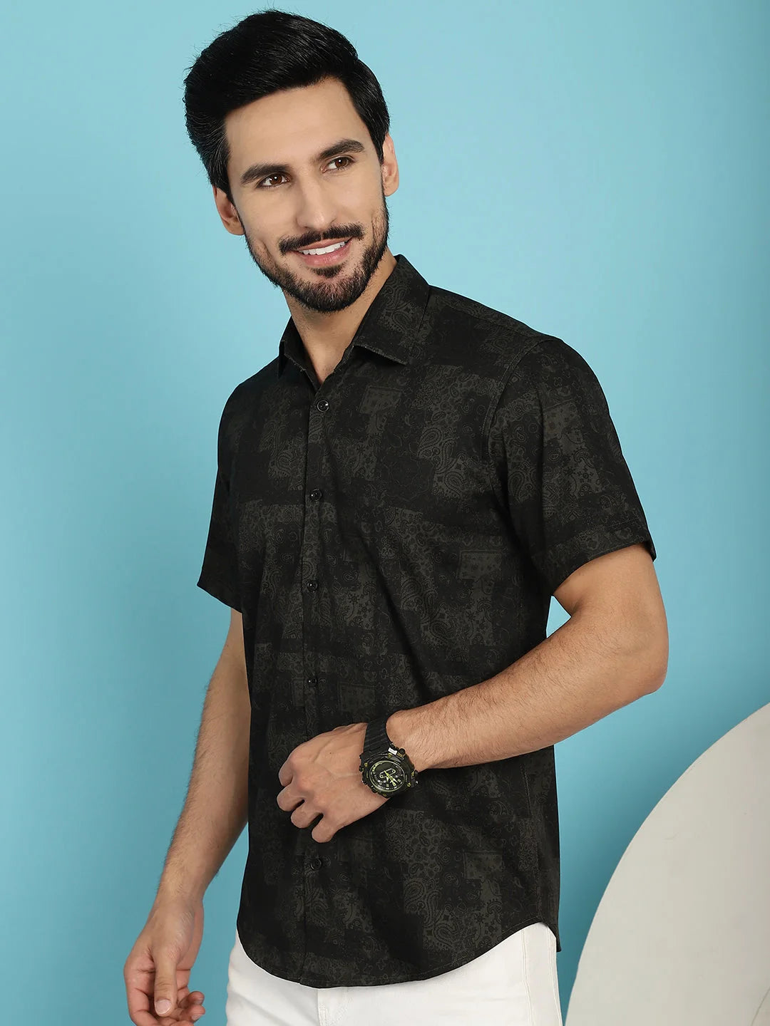 Printed Casual In Shirt | Stylish Mens Cotton Formal Shirts