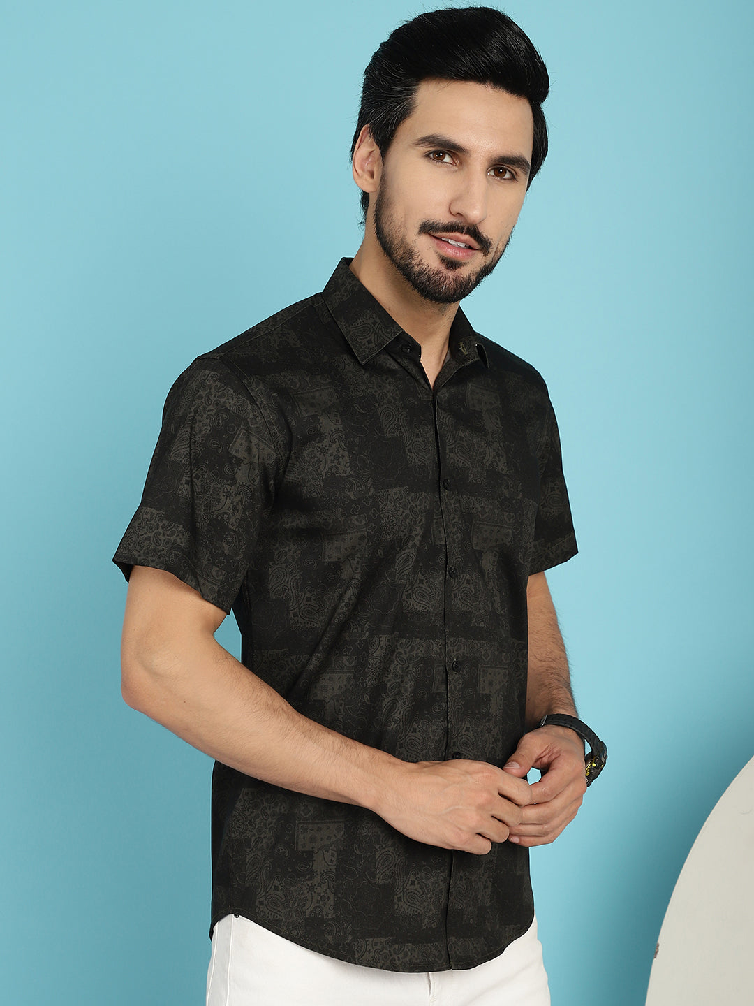 Printed Casual In Shirt | Stylish Mens Cotton Formal Shirts