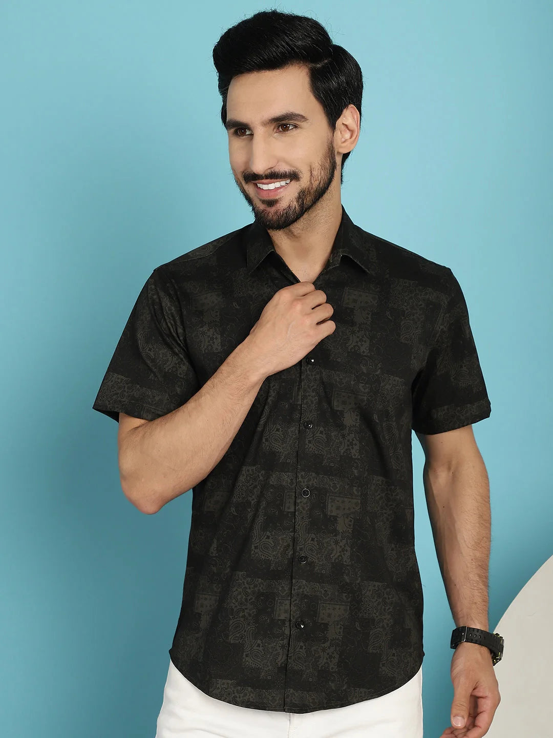 Printed Casual In Shirt | Stylish Mens Cotton Formal Shirts