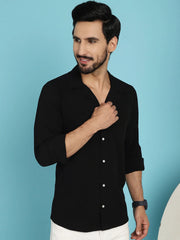 Lapel Collar Casual Assorted Style Shirt