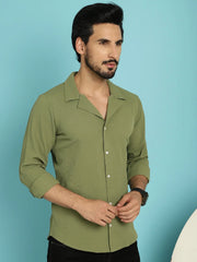 Lapel Collar Casual Shirt