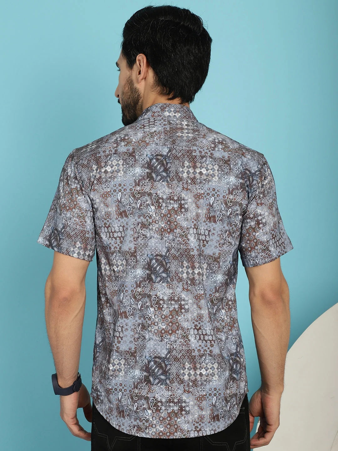 Pejali Printed Shirt | Cotton Mens Casual Beach Shirts