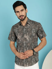 Printed Casual Shirt-SF-913
