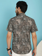 Printed Casual Shirt-SF-913