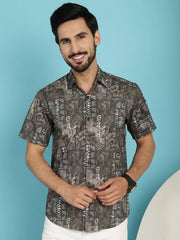 Printed Casual Shirt-SF-913