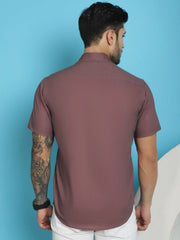 Printed Style Half Sleeve Lycra Shirt for Men