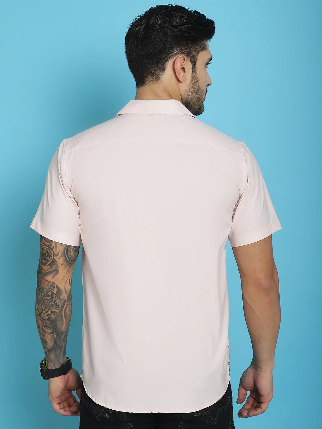 Printed Half Sleeve Shirt for Men | Mens Cotton Shirt
