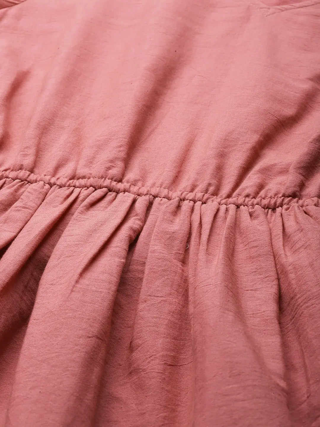 Baked Pink Schiffli Skater Dress | Women's Designer Lehenga
