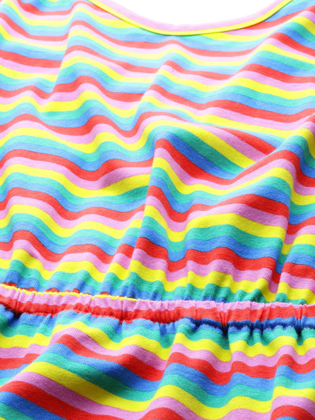 Rainbow Maxi Dress | Women's Lehenga Style Cotton Summer Dress