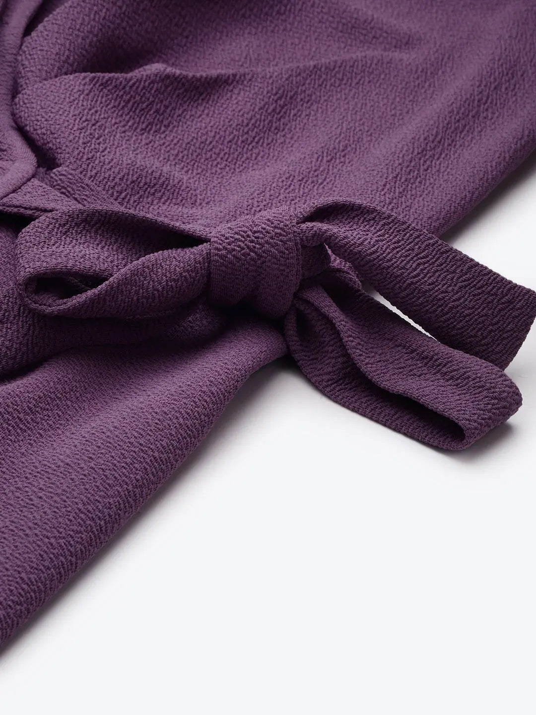 Lavender Midi Wrap Dress - Stylish Lehenga for Women