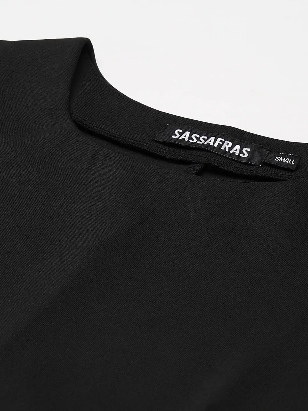 Black Scuba Bodycon Dress | Designer Lehenga Style