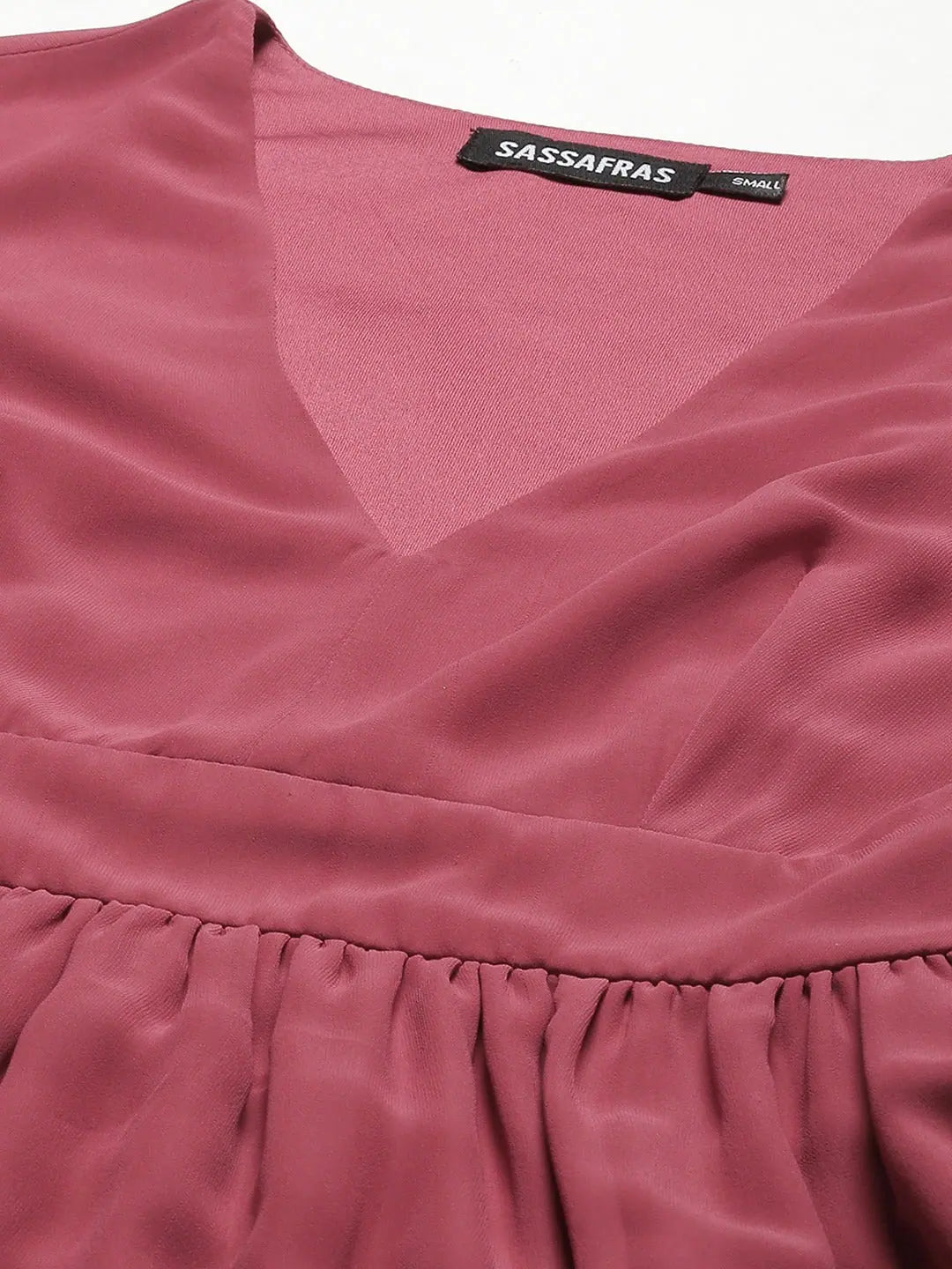Rose Pink Boho Skater Dress | Wedding Lehenga Style