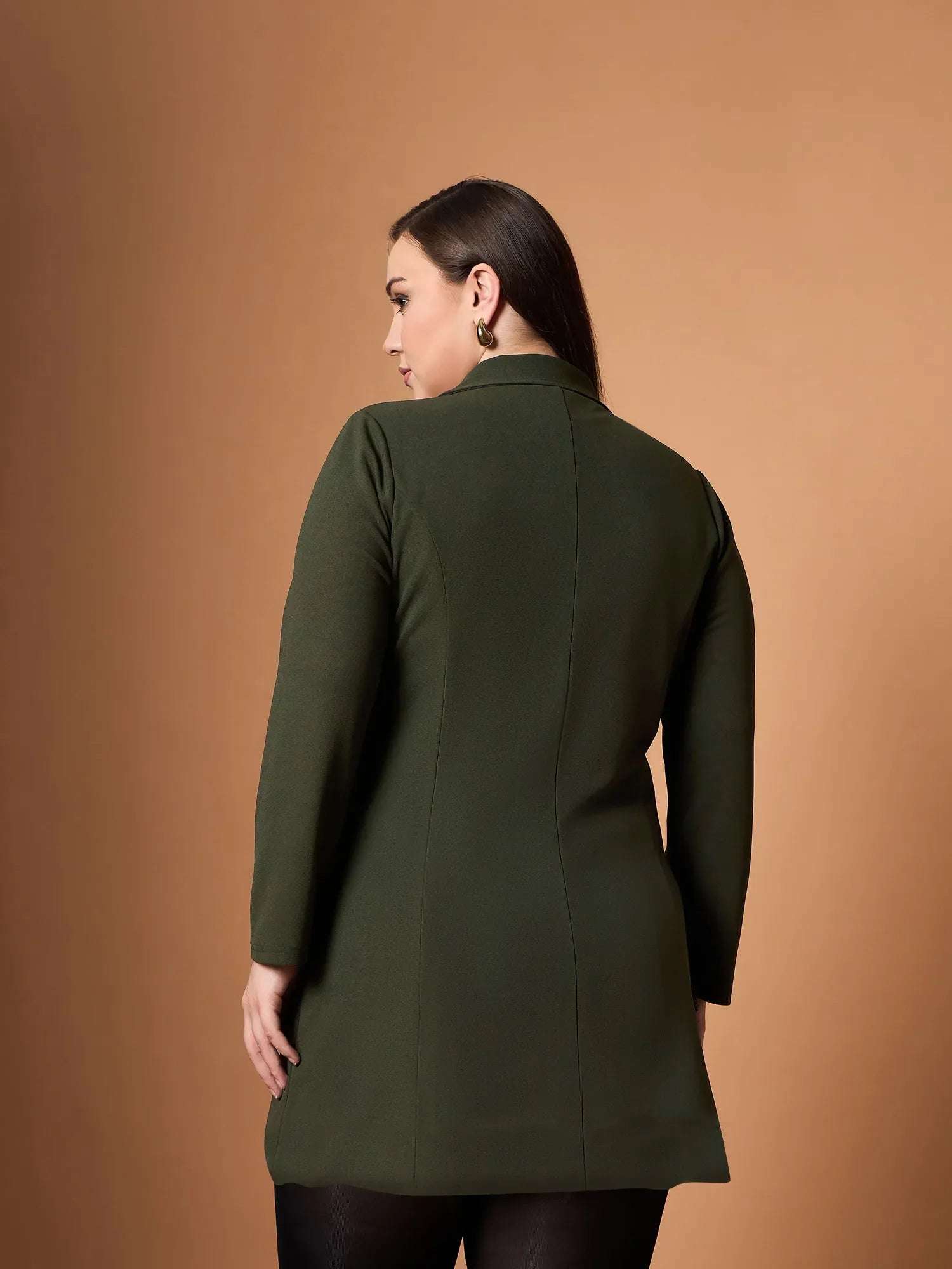 Olive Short Blazer Dress - Stylish & Trendy Women's Fashion
