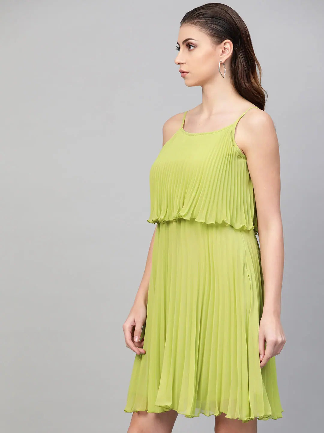 Mint Skater Dress: A Women's Lehenga Style Alternative