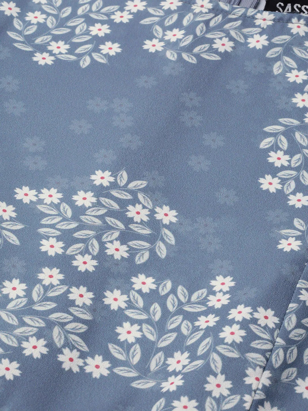 Floral Tiered Maxi Dress | Dark Blue Women's Polyester