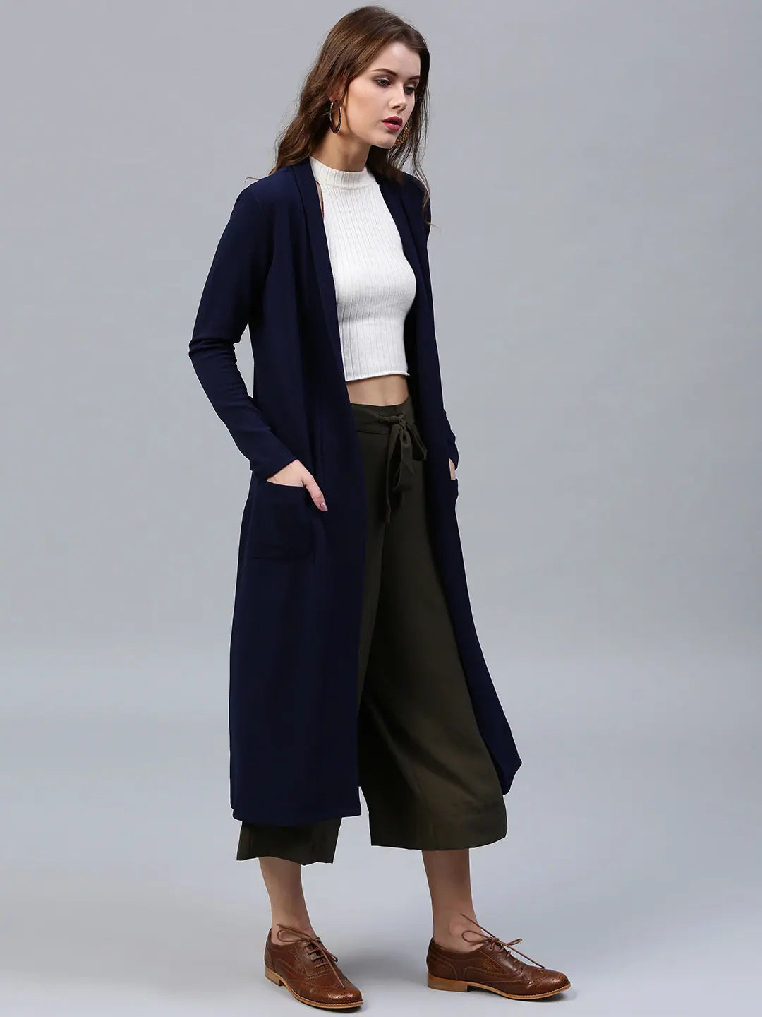 Navy Shrug - Women's Outerwear and Fashion Jackets Online