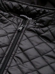 Women Solid Black Full Sleeve Jacket