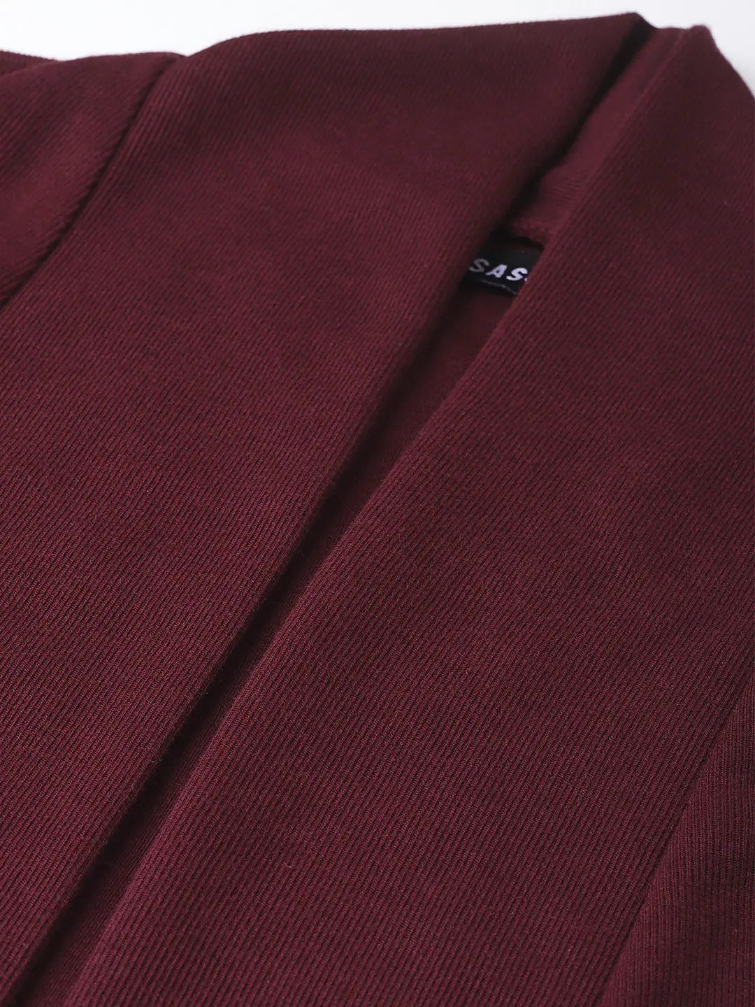Women's Burgundy Shrug - Trendy Fashion Jackets & Outerwear
