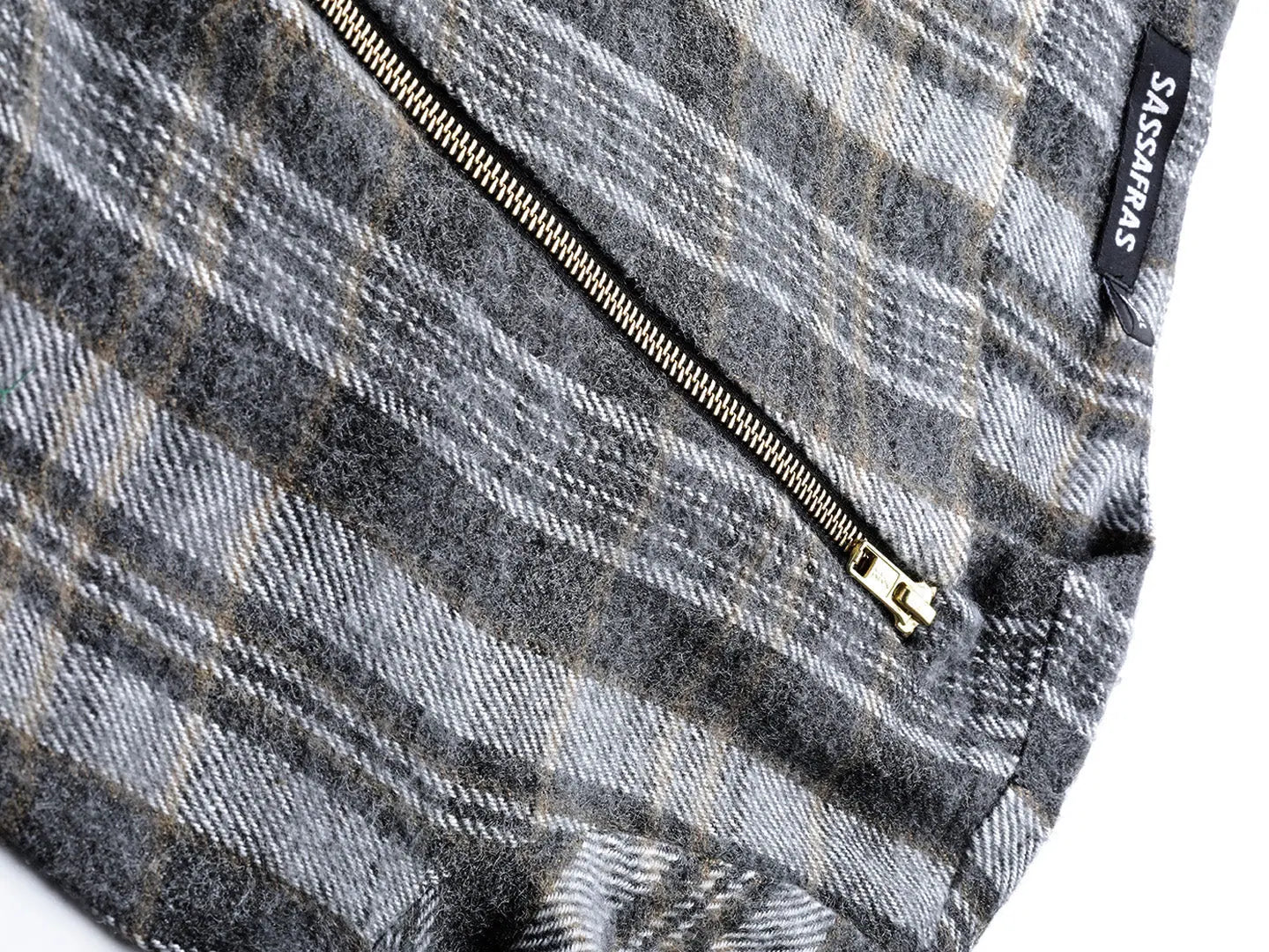 Printed Grey Biker Jacket | Women's Fashion Outerwear