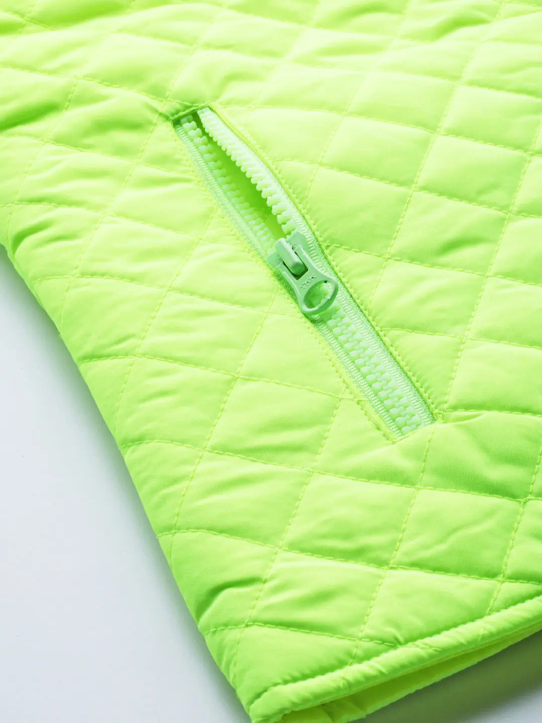 Green Puffer Vest | Trendy Women's Fashion Jackets Online