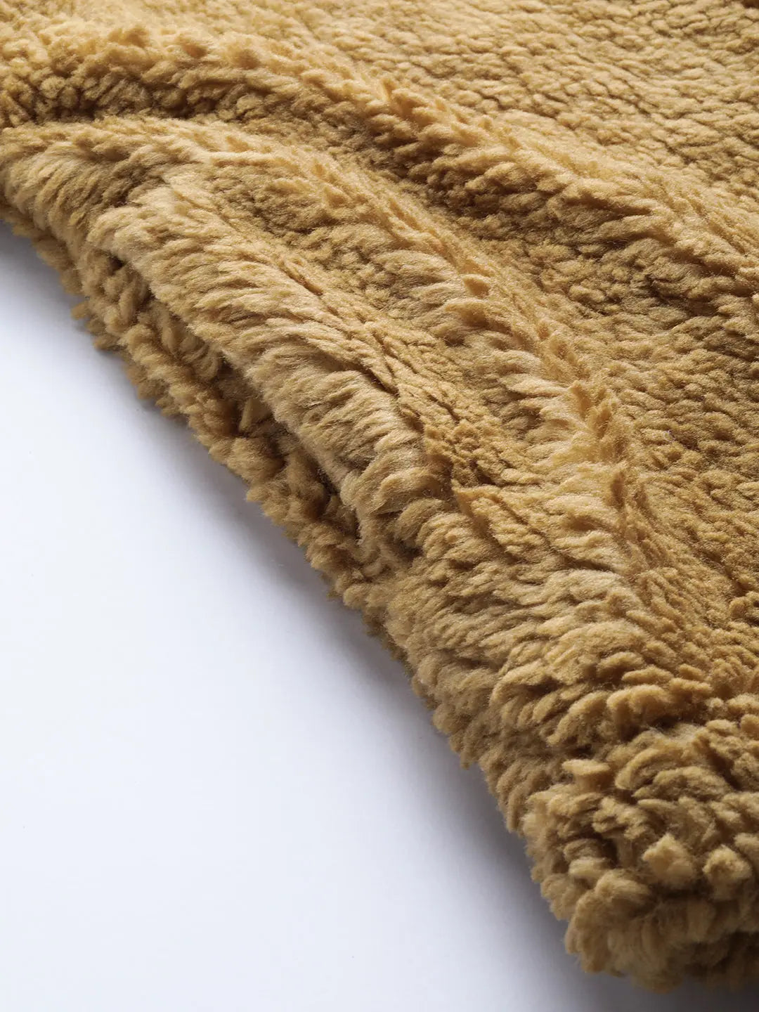 Mustard Fur Jacket - Trendy Women's Fashion Jackets & Outerwear