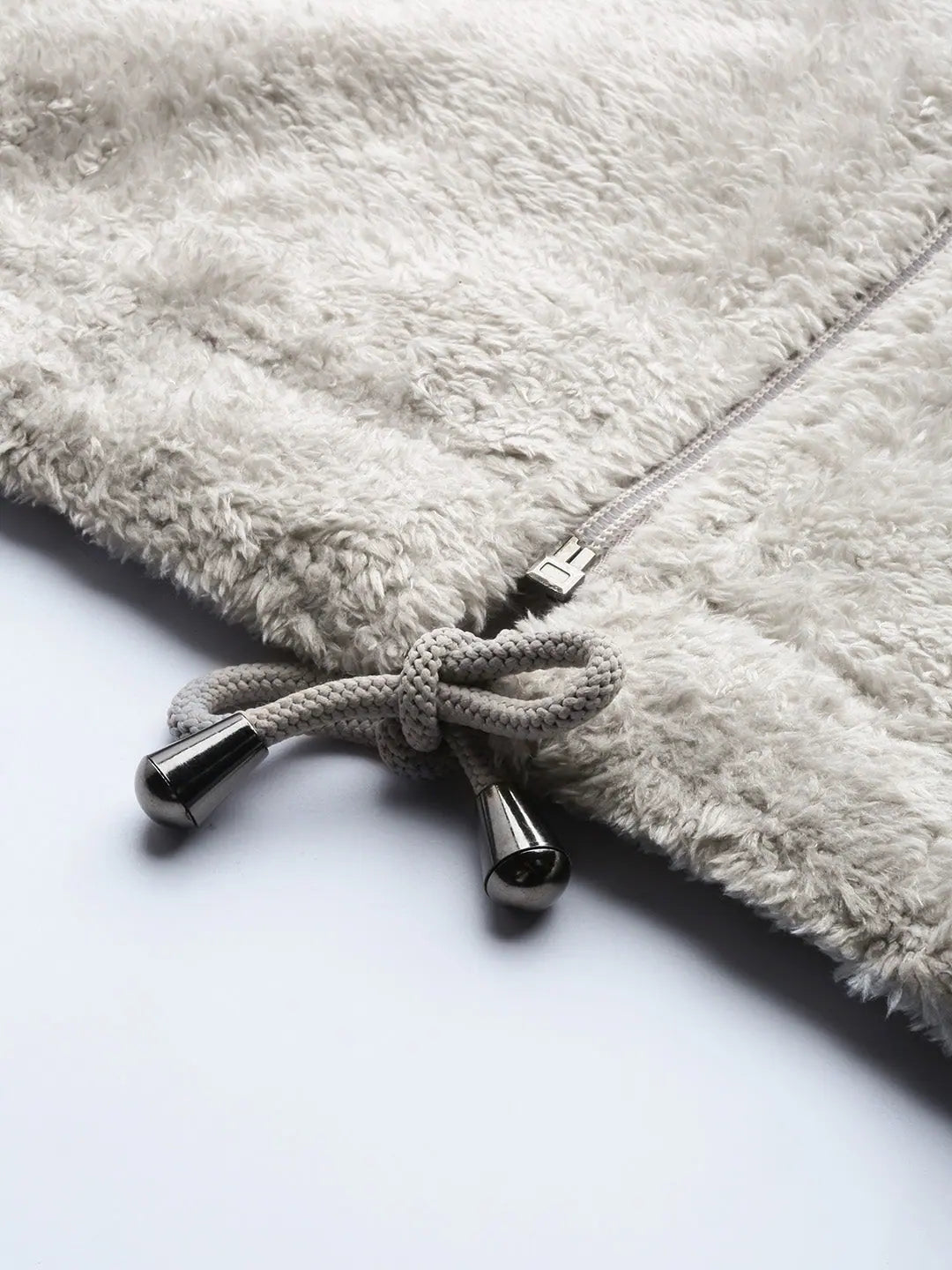 Grey Faux Fur Jacket | Trendy Women's Winter Coats & Outerwear