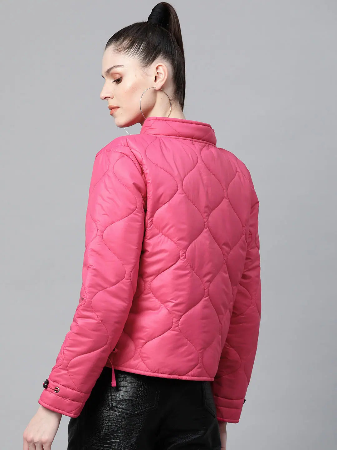 Pink Puffer Jacket - Trendy Women's Winter Coats and Jackets