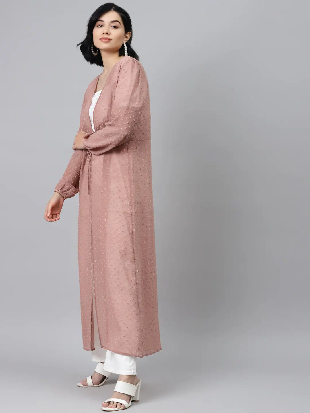 Women's Pink Shrug - Trendy Women's Fashion Jackets & Outerwear