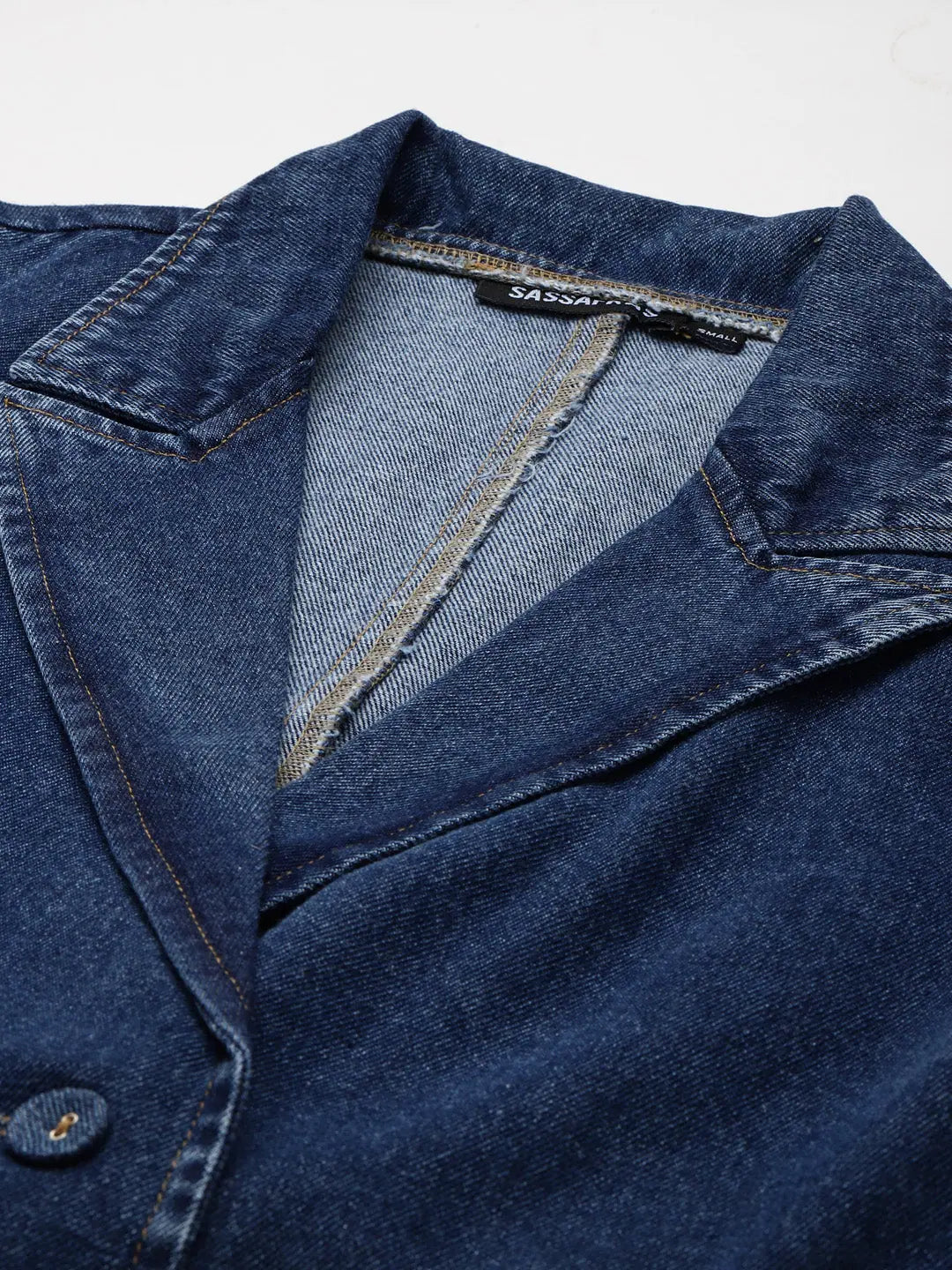 Blue Denim Jacket - Classic Women's Fashion Outerwear