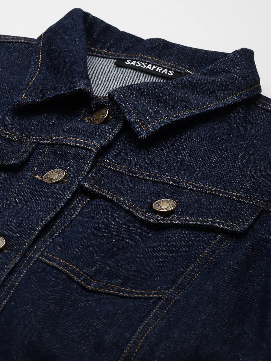 Women's Denim Jacket - Blue 'Girls Gang' Print Fashion Jacket