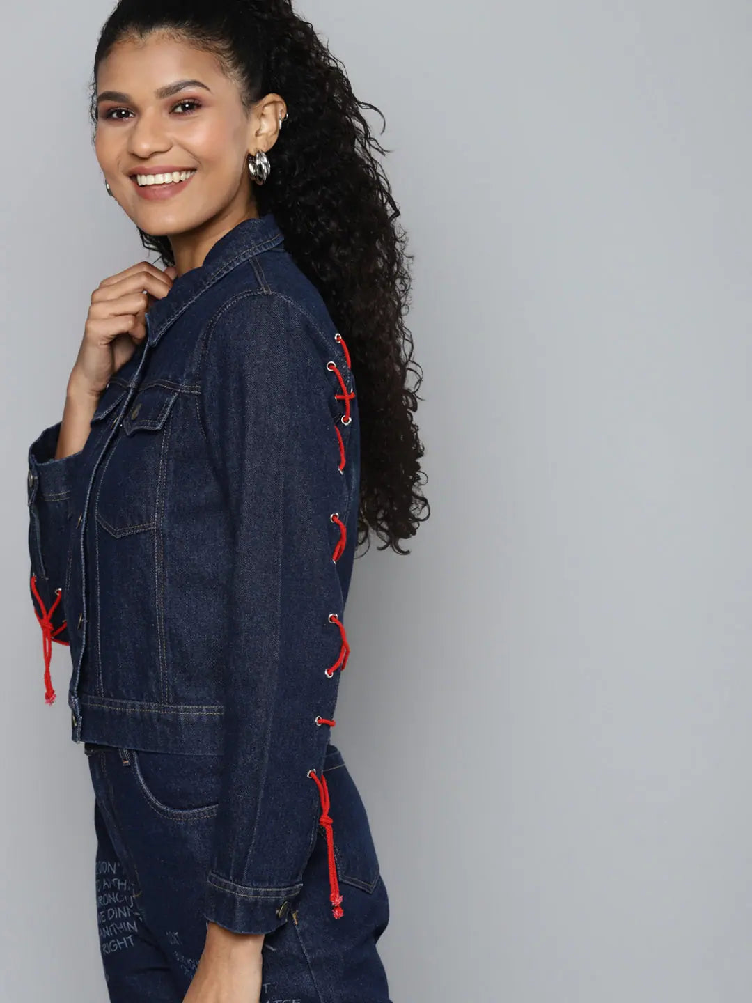 Women's Blue Denim Jacket: Trendy Jackets for Women's Outerwear