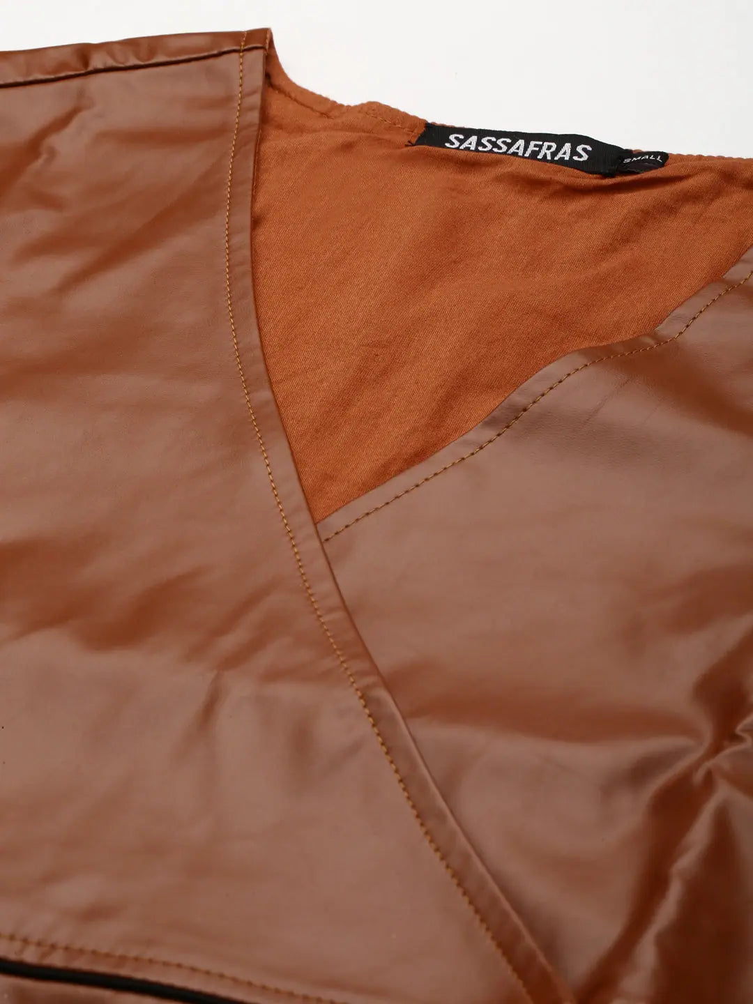 Brown Sleeveless Jacket | Women's Trendy Outerwear Waistcoat