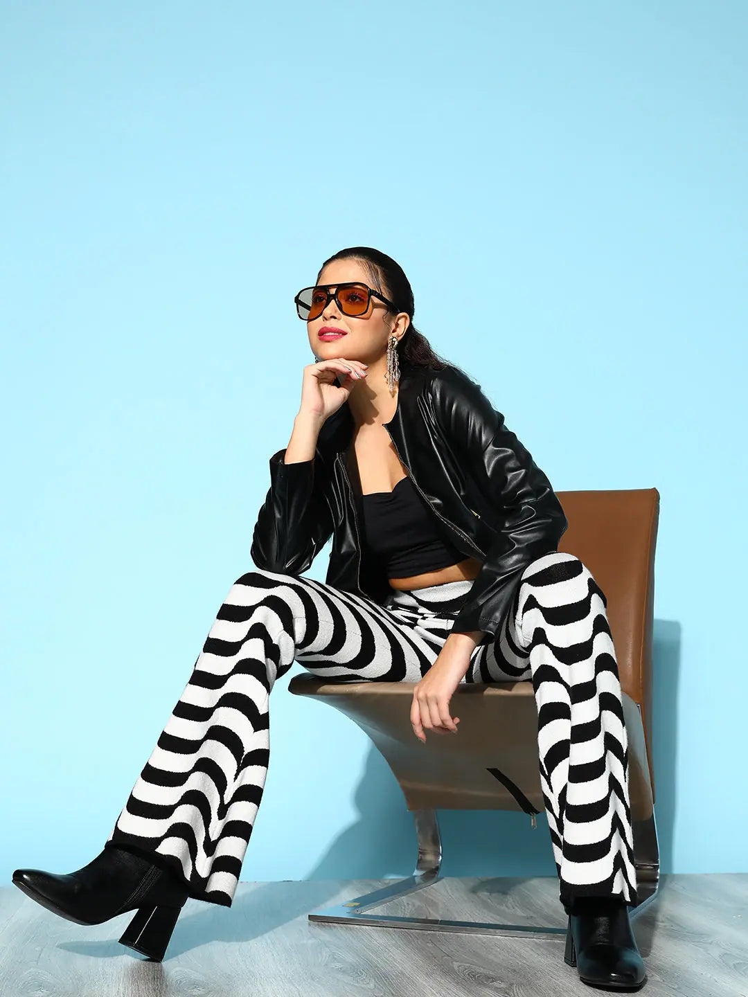 Women Solid Standard Black Jacket