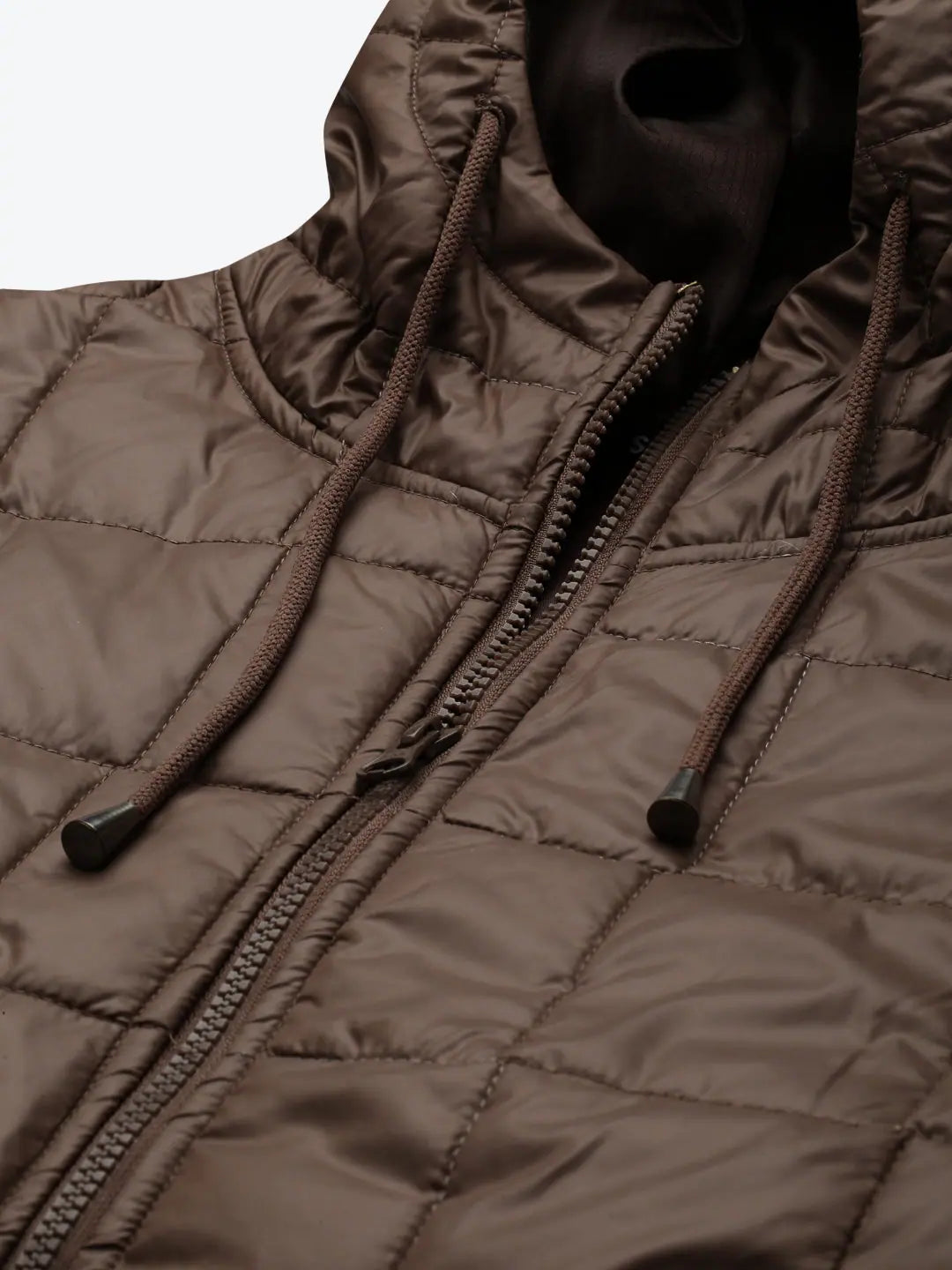 Brown Oversized Hooded Puffer Jacket | Women's Winter Coats