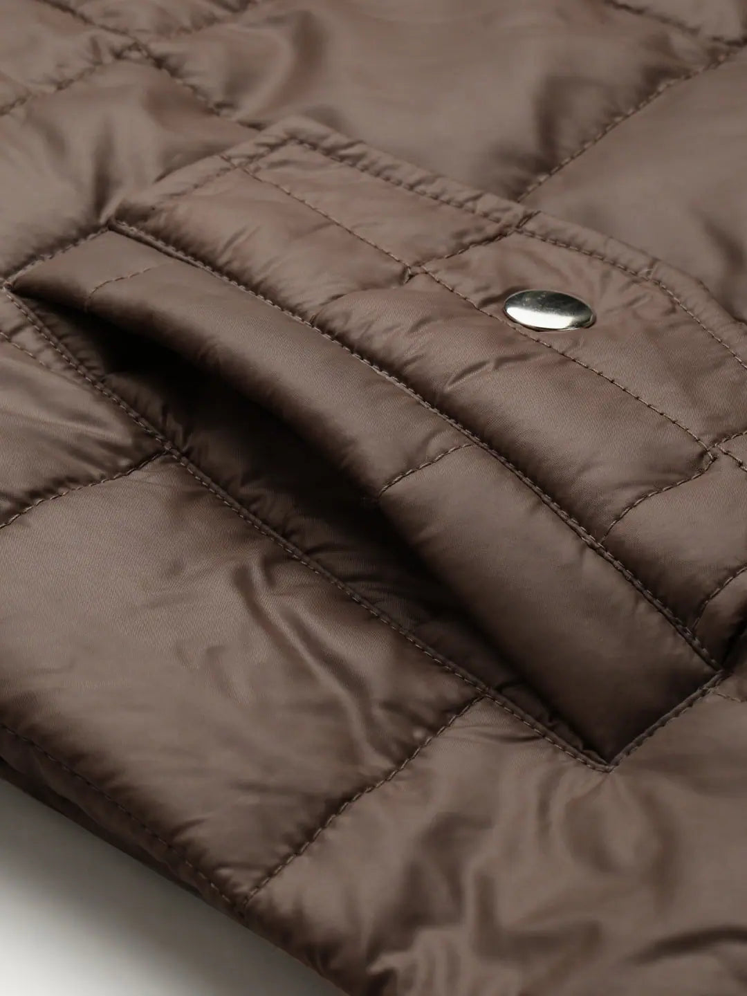 Brown Oversized Hooded Puffer Jacket | Women's Winter Coats