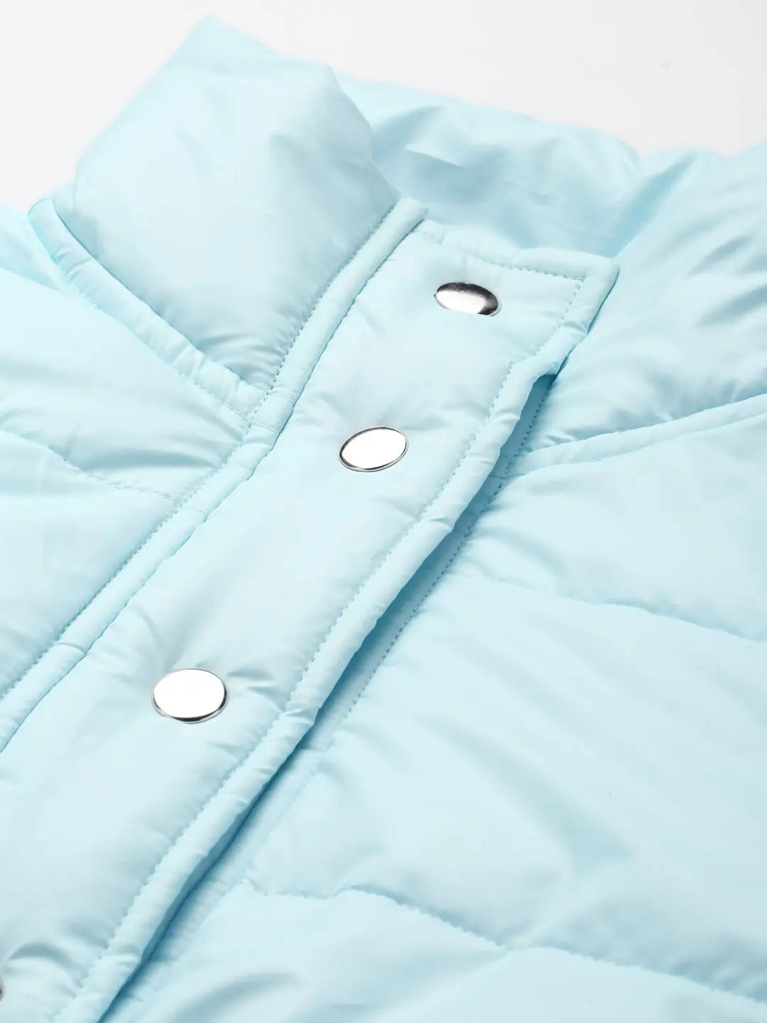 Solid Blue Women's Jacket | Trendy Women's Outerwear