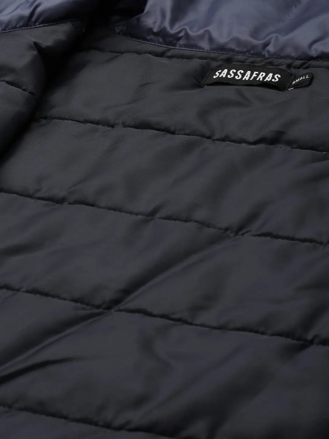 Navy Quilted Jacket | Oversized Women's Winter Coats Online