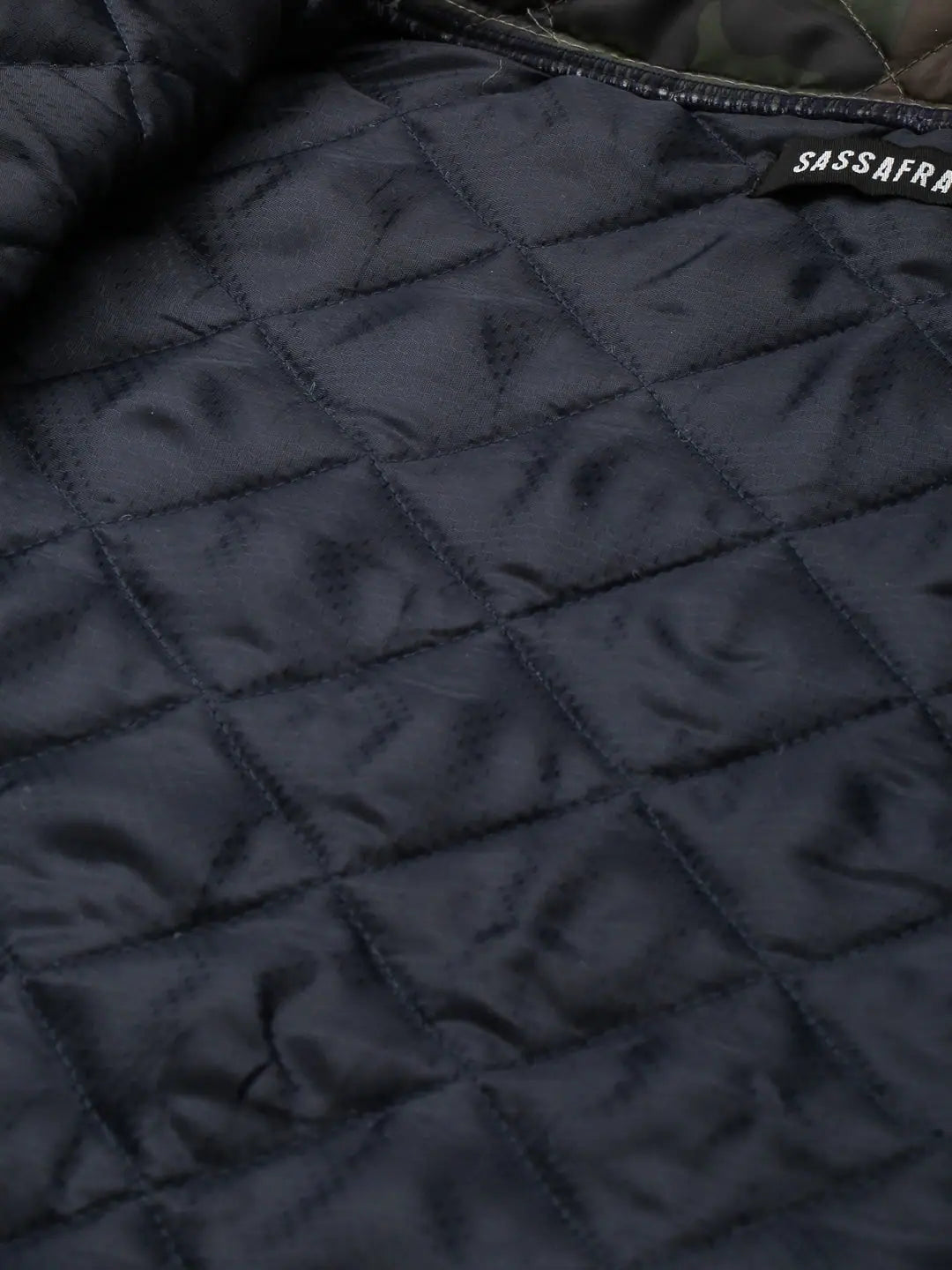 Green Camo Sleeveless Puffer Jacket | Women's Fashion Jackets