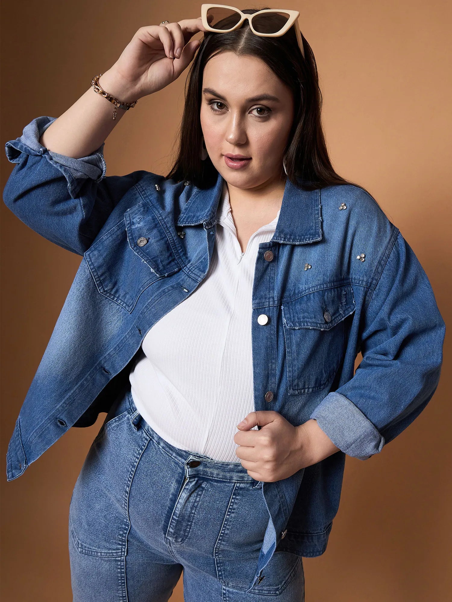 Navy Wash Denim Jacket | Women's Fashion Outerwear