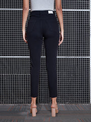 Women Black Denim Premium Relax Jeans-SFJEAN0352_Black