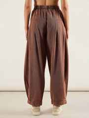 Women Rust Acid Washed Balloon Fit Jeans-SFJEAN0815