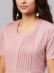 Women Solid Pink Jumpsuits & Sets