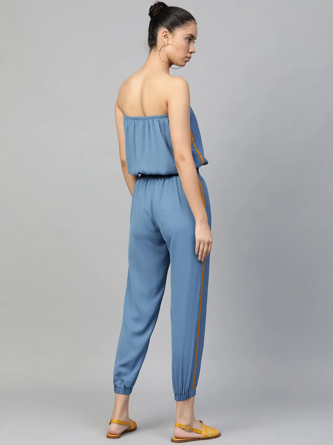 Women's Teal Jumpsuit - Comfortable and Fashionable Look
