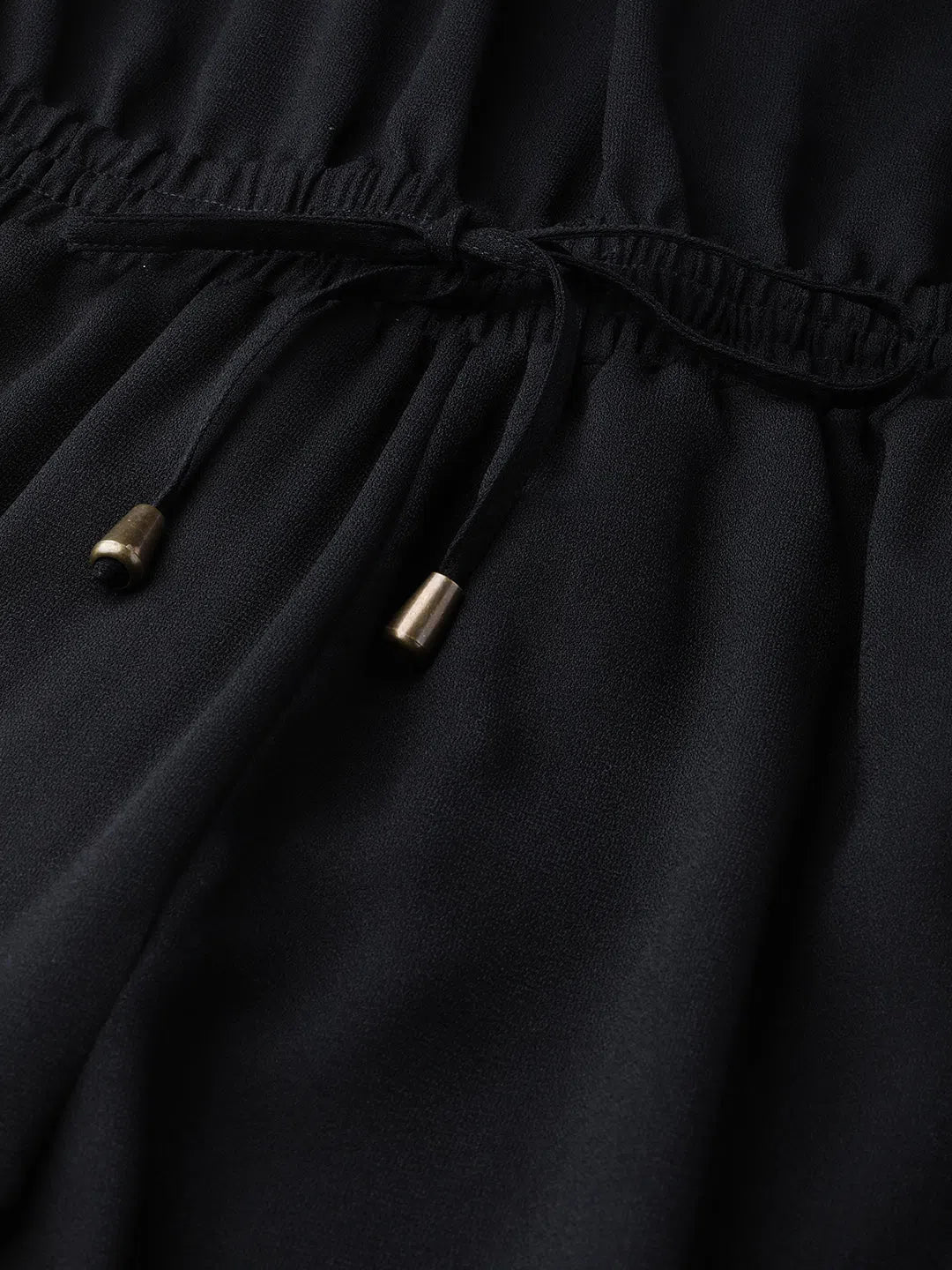 Women's Black Solid Jumpsuit - Stylish & Comfortable