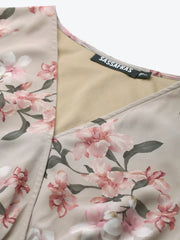 Women Printed Olive Jumpsuits & Sets