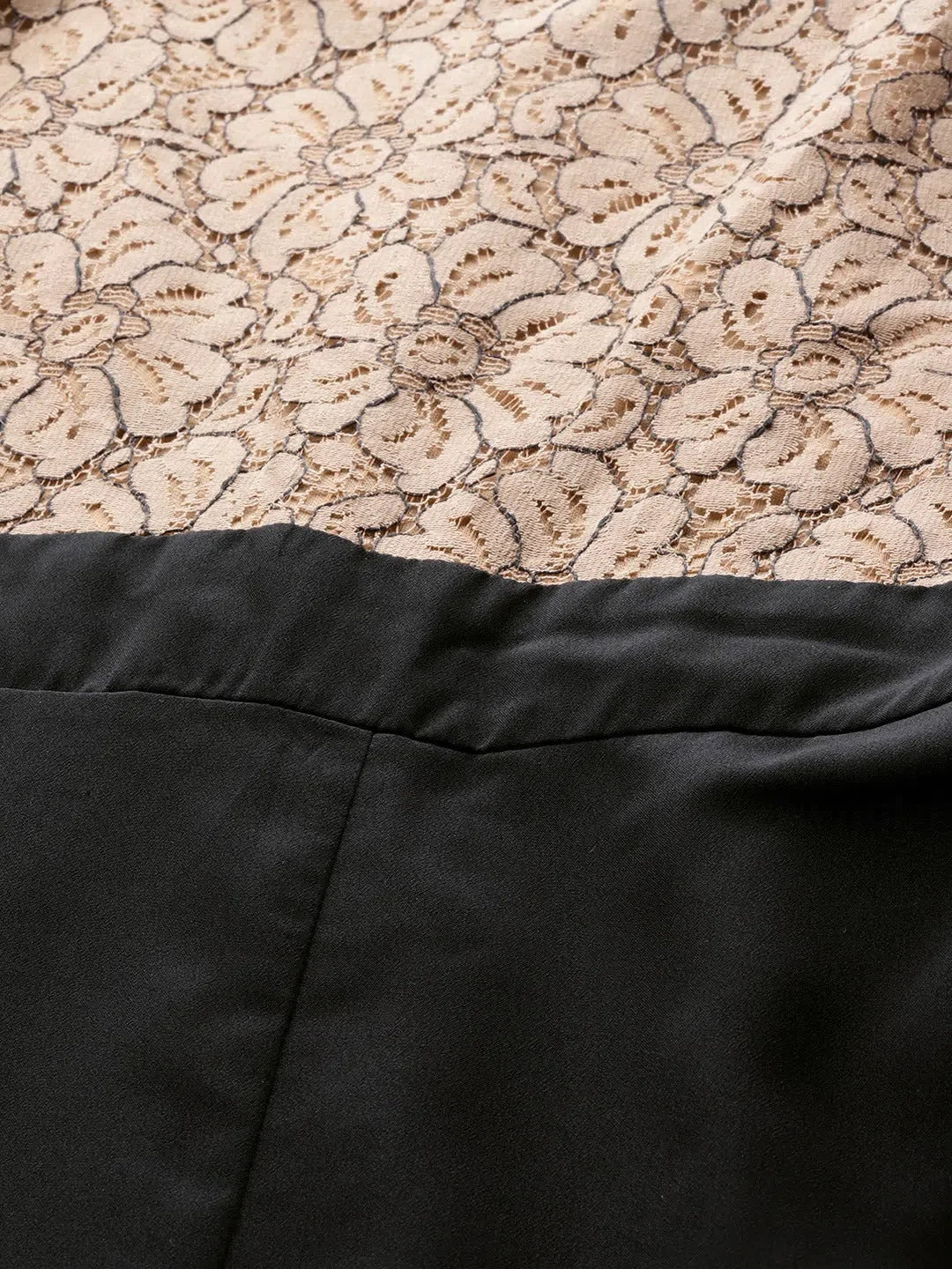 Beige Lace Jumpsuit | Women's Lehenga Alternative & Stylish Sets