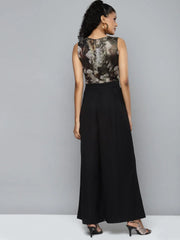 Women Printed Green Jumpsuits & Sets