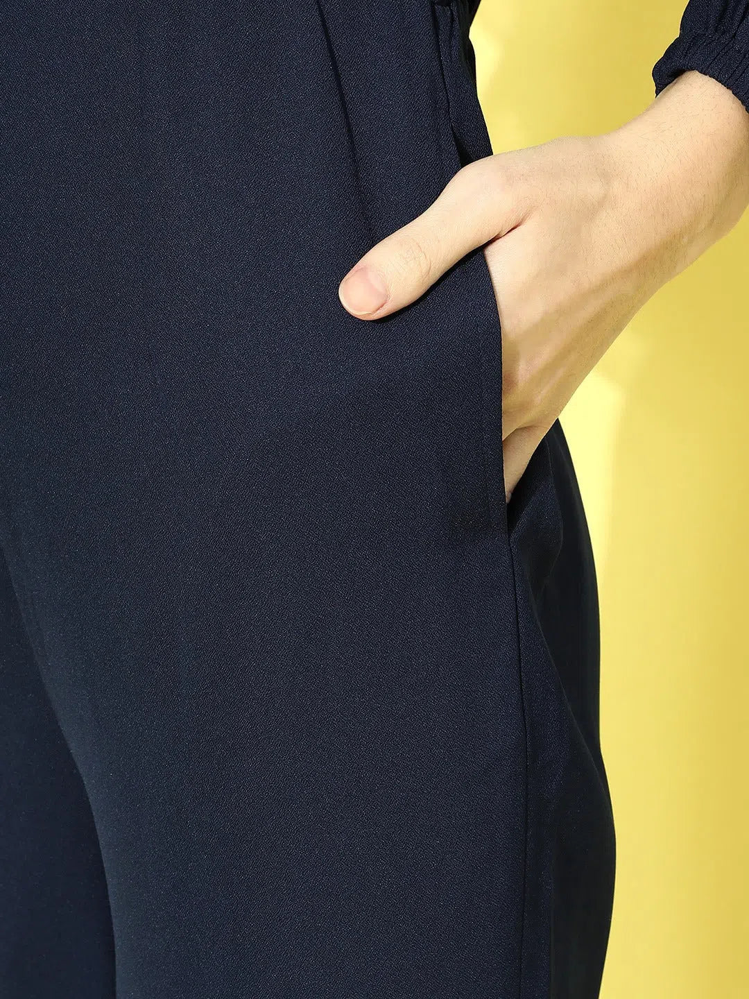 Navy Sequin Jumpsuit for Women | Stylish One-Piece Outfit