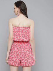 Women Printed Pink Jumpsuits & Sets